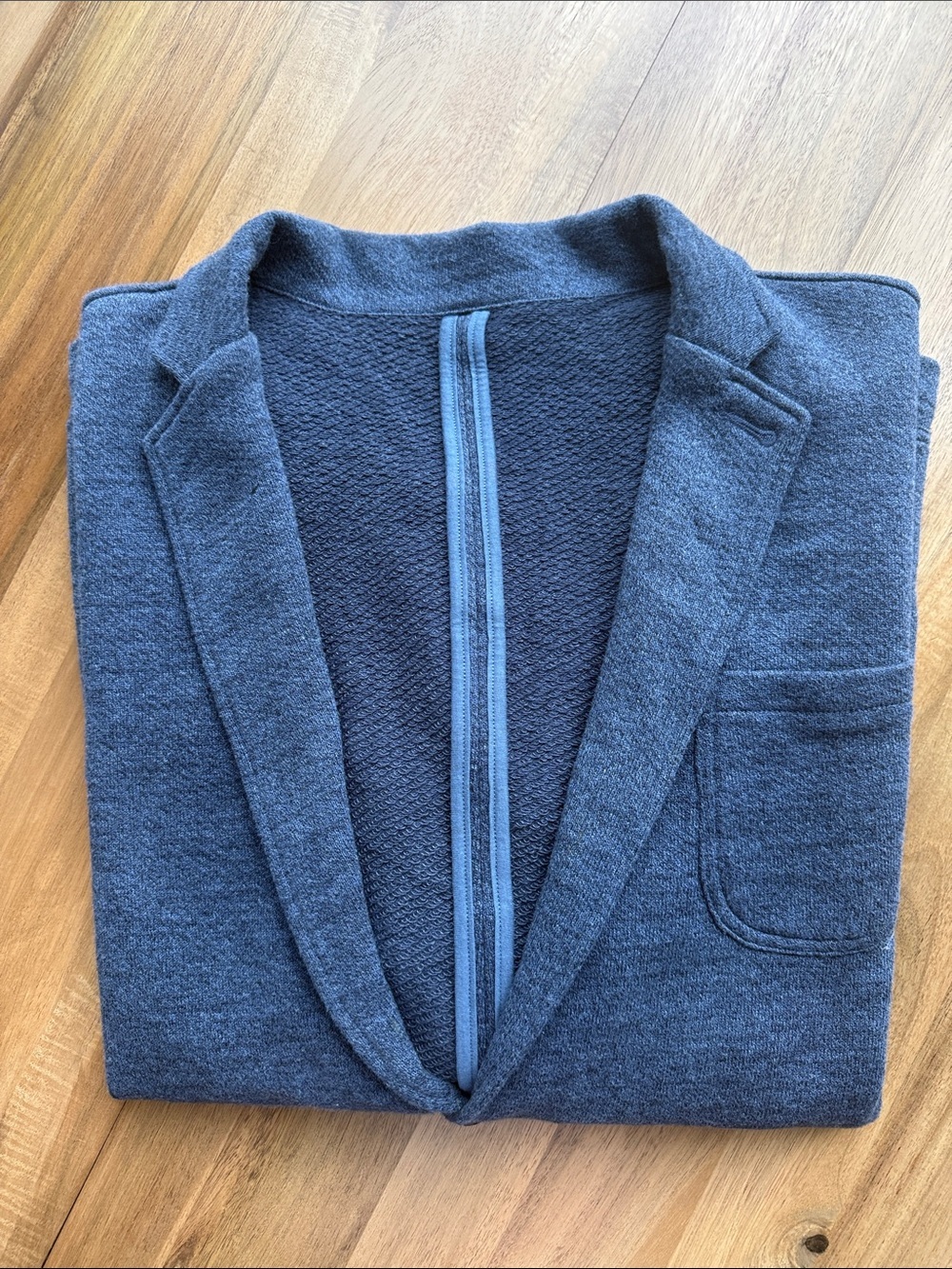 Men’s Blue Faherty Inlet Knit Blazer